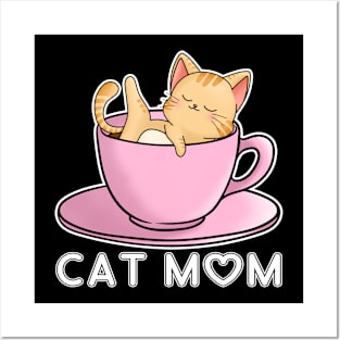 cat mommy Posters and Art